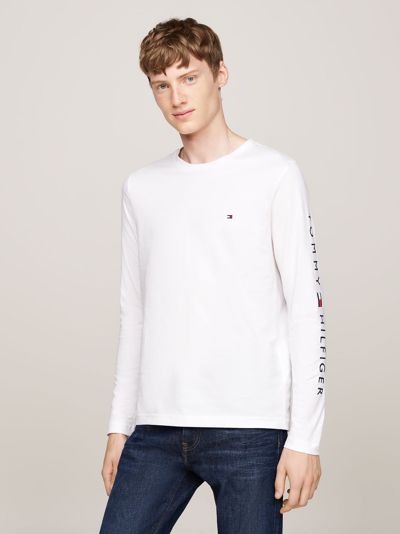POLERA ESSENTIAL FLAG LOGO SLIM FIT - 1