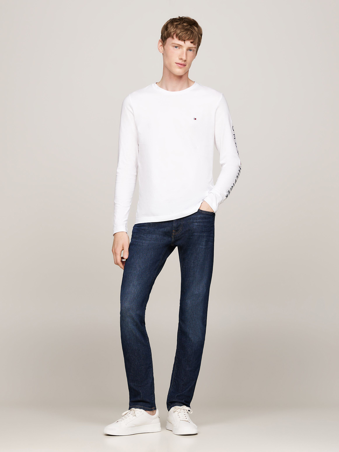 POLERA ESSENTIAL FLAG LOGO SLIM FIT - 2