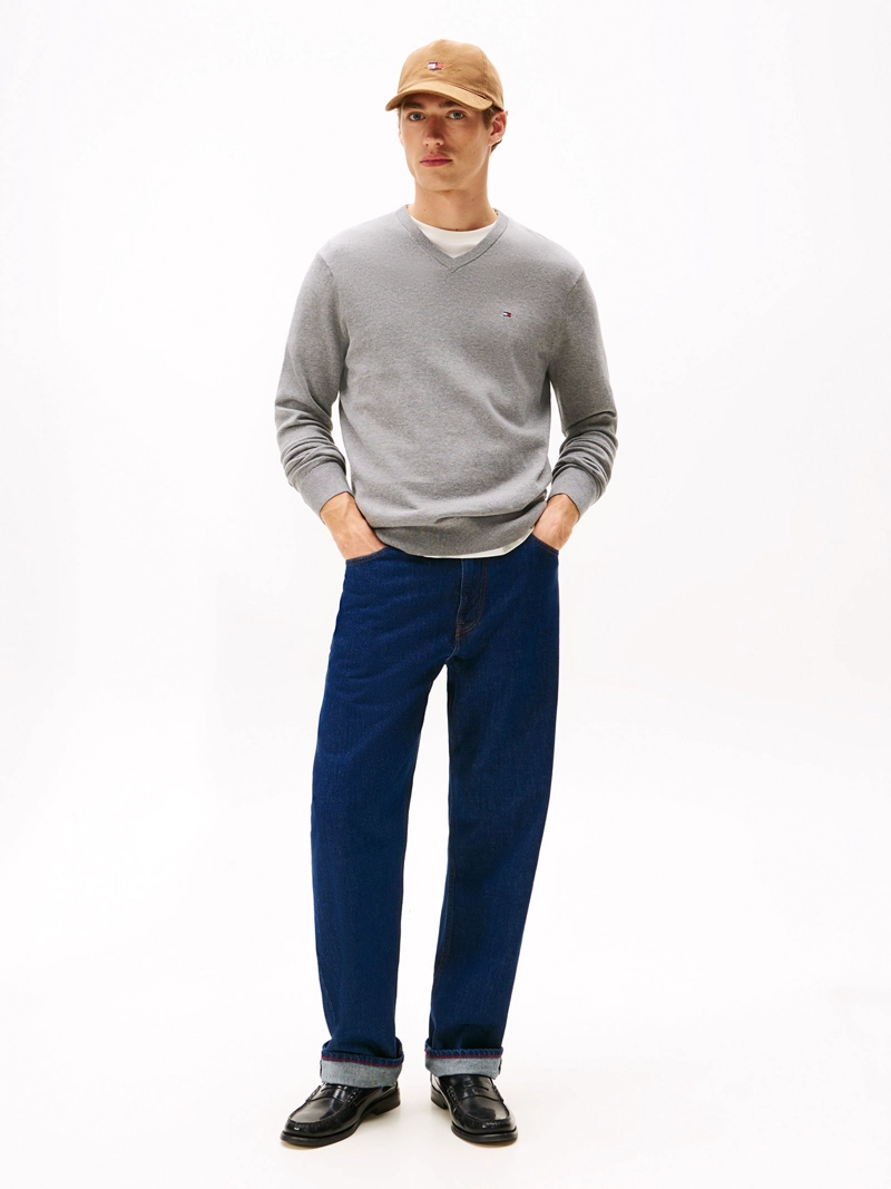 SWEATER BASICO SIGNATURE V-NECK - 2