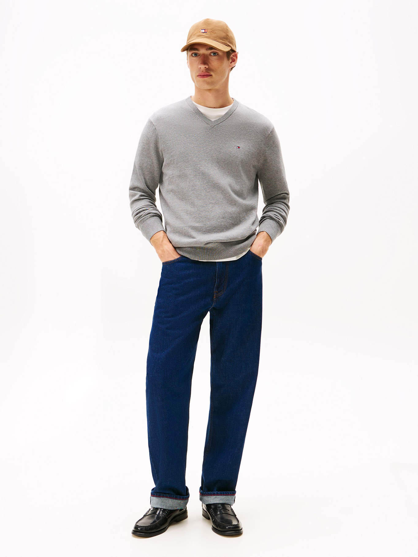 SWEATER BASICO SIGNATURE V-NECK - 2