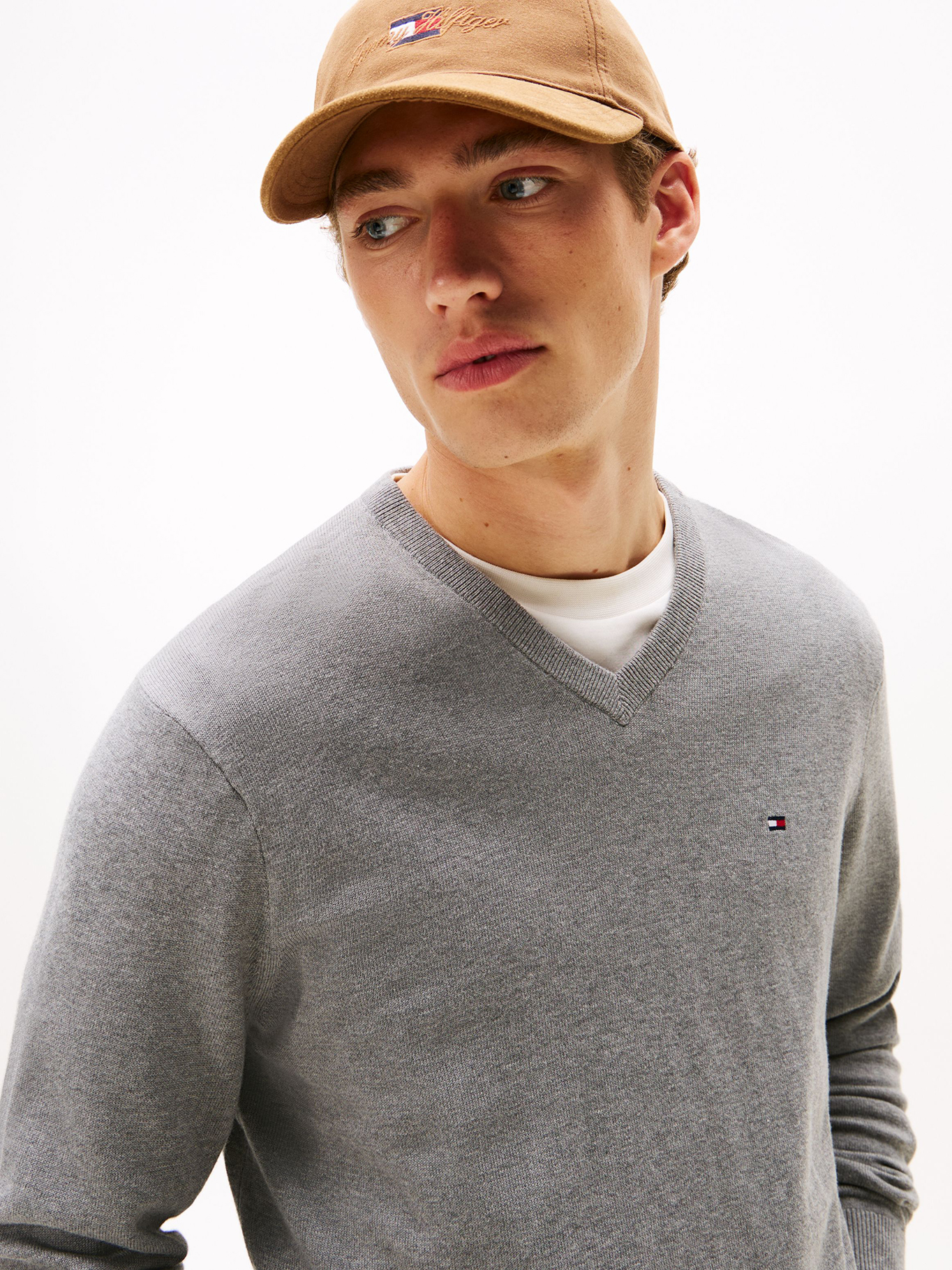 SWEATER BASICO SIGNATURE V-NECK - 4