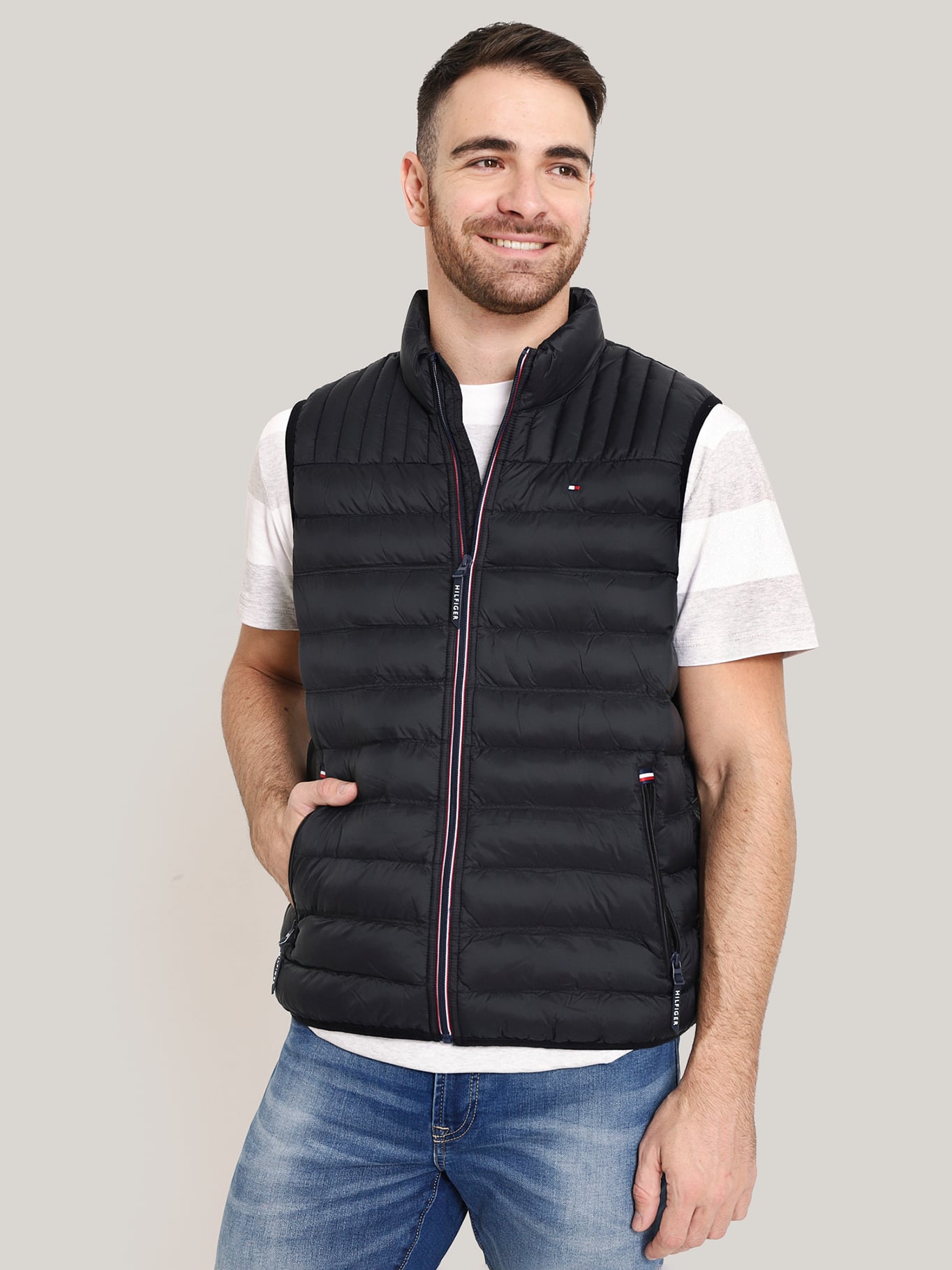 PARKA VEST LIGHT WEIGHT QUILTED - 1