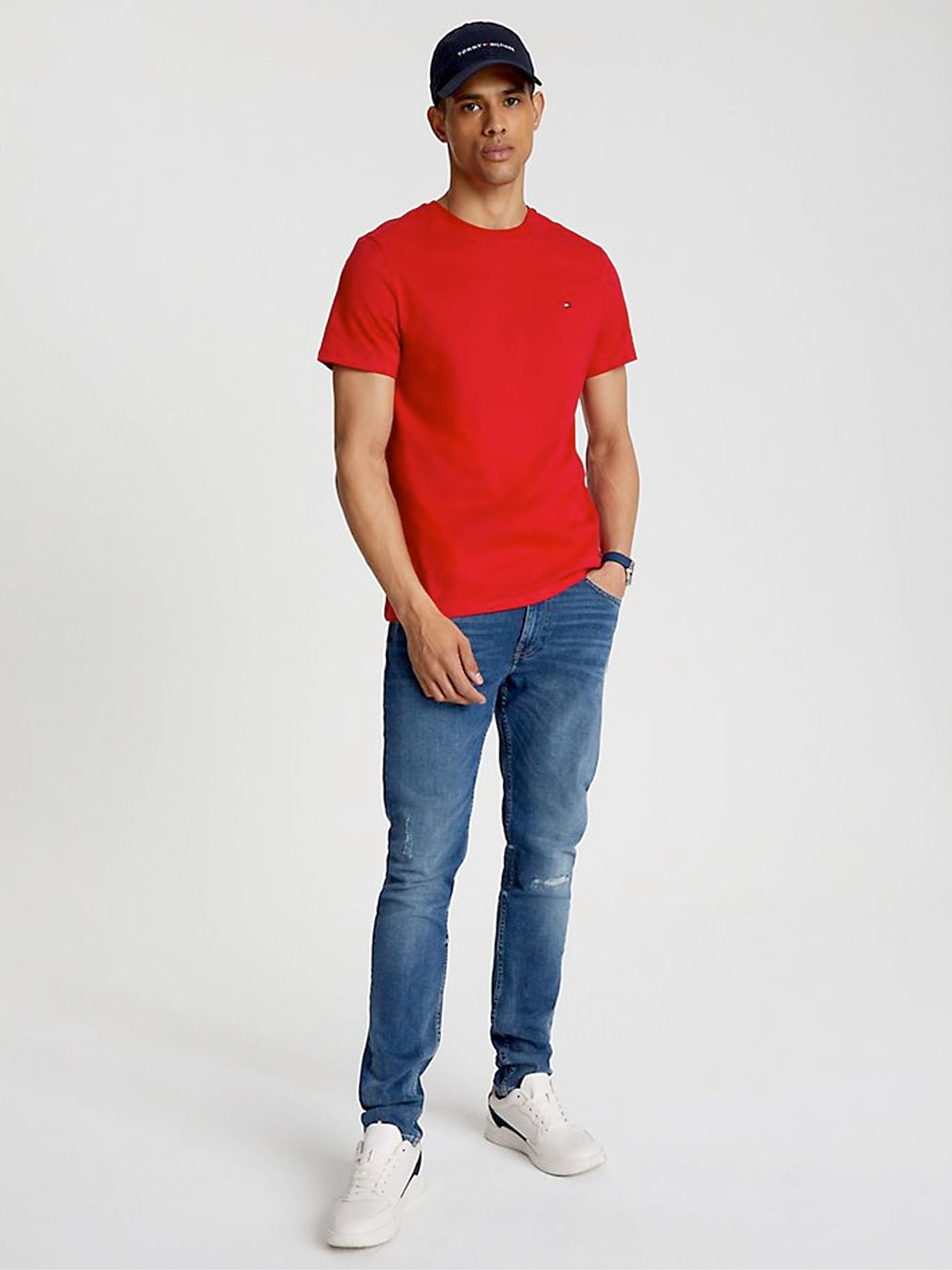 POLERA ESSENTIAL C-NECK SLIM FIT - 2