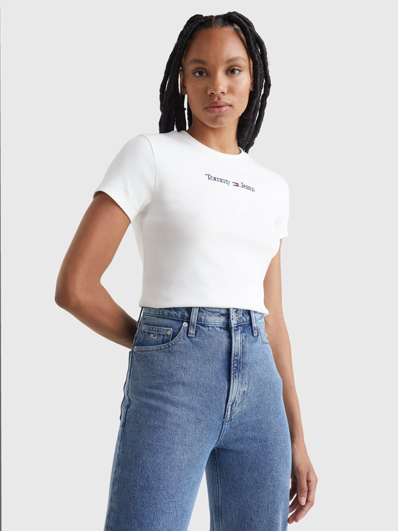 POLERA ESSENTIAL CON LOGO - 1