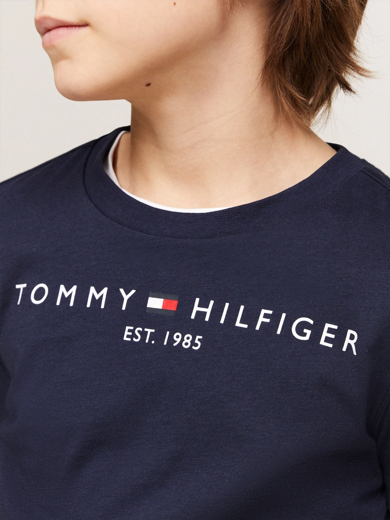 POLERA DE NIÑO ESSENTIAL LOGO C-NECK - 4