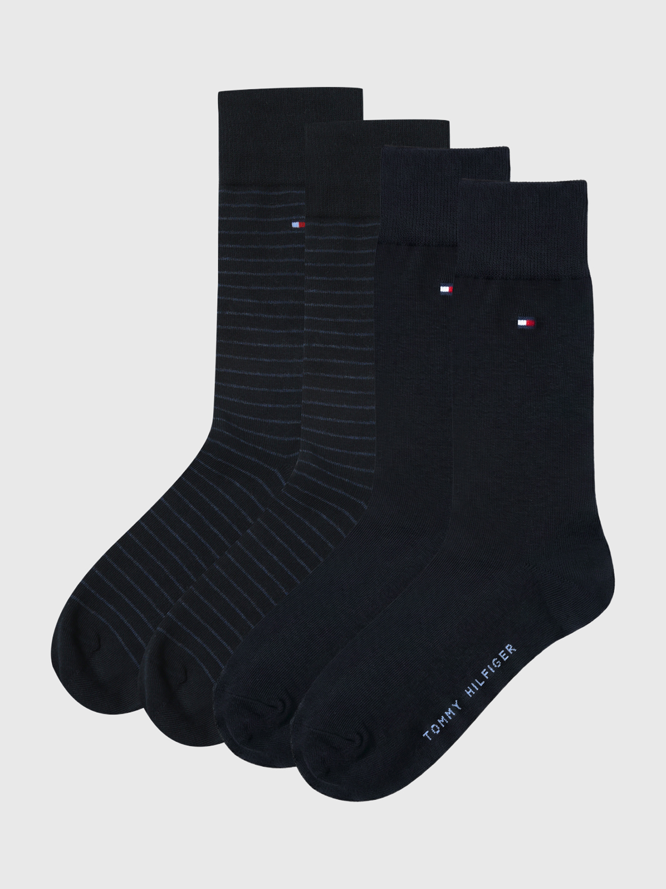 PACK DE 2 CALCETINES DE RAYAS PEQUEÑAS - 1