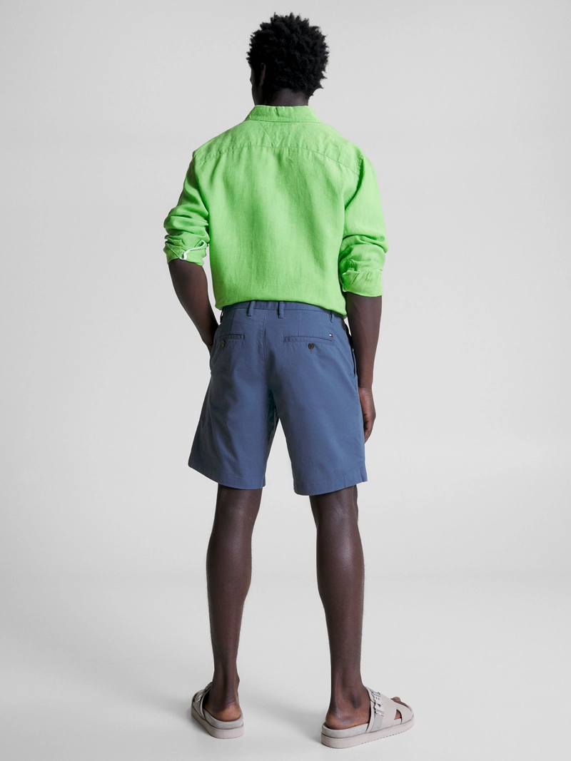 SHORT ALGODÓN HOMBRE TOMMY HILFIGER AZUL ESSENTIAL 1895 DE - 3