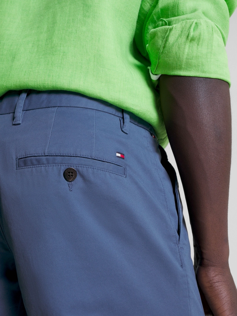 SHORT ALGODÓN HOMBRE TOMMY HILFIGER AZUL ESSENTIAL 1895 DE - 4
