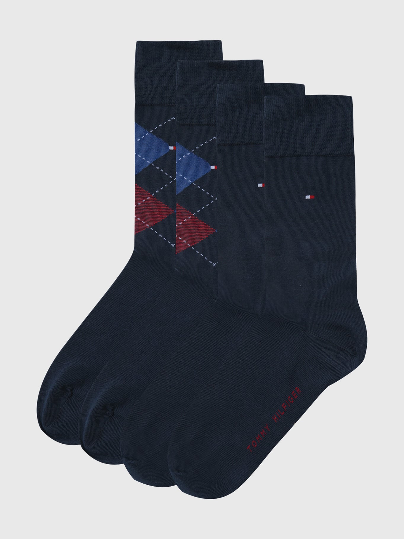 PACK DE 2 CALCETINES DE CUADROS - 1