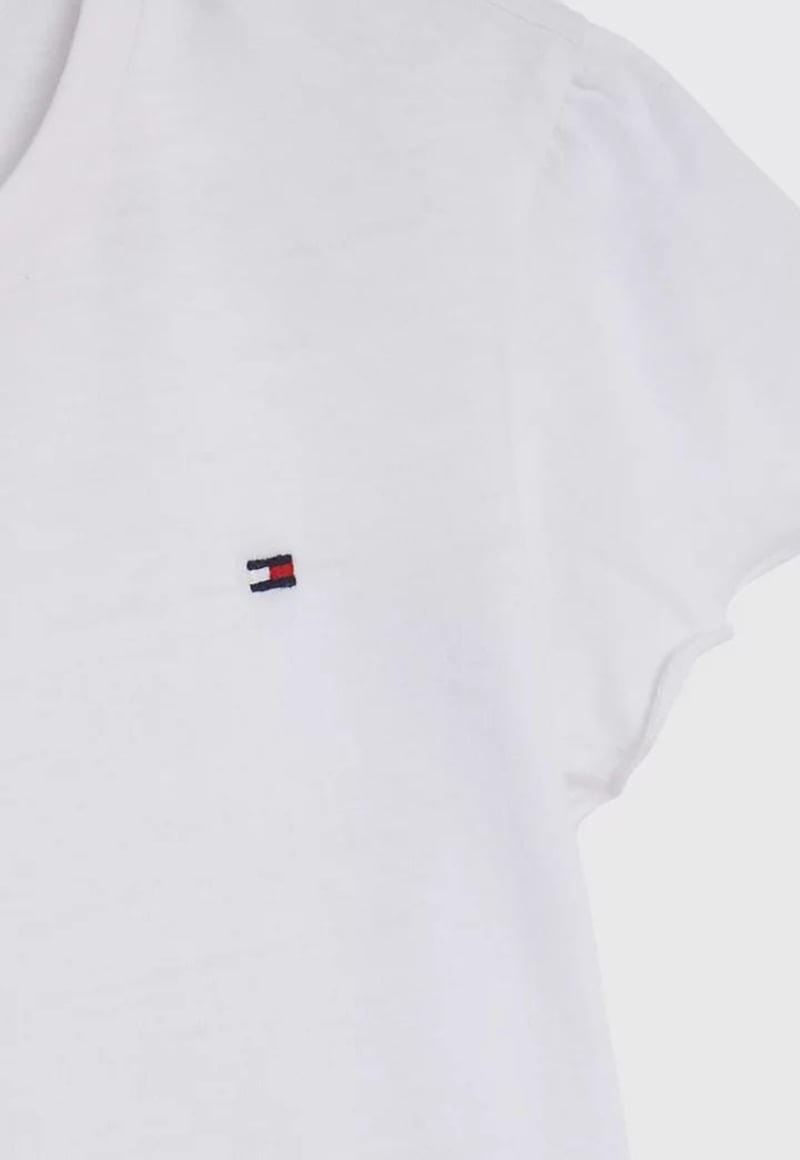 POLERA DE NIÑA ESSENTIAL CON MANGAS DE VUELOS - 3