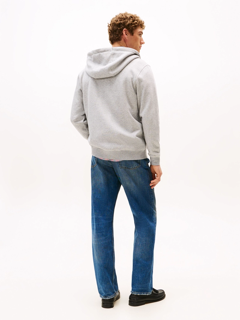 POLERON HOODIE CON CIERRE Y LOGO - 3