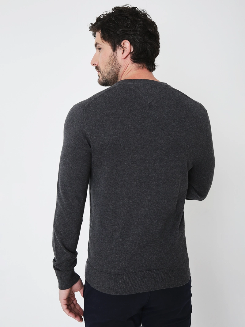 SWEATER BASICO SIGNATURE V-NECK - 2