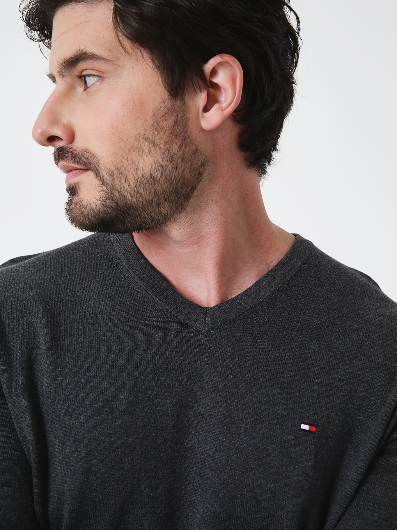 SWEATER BASICO SIGNATURE V-NECK - 4