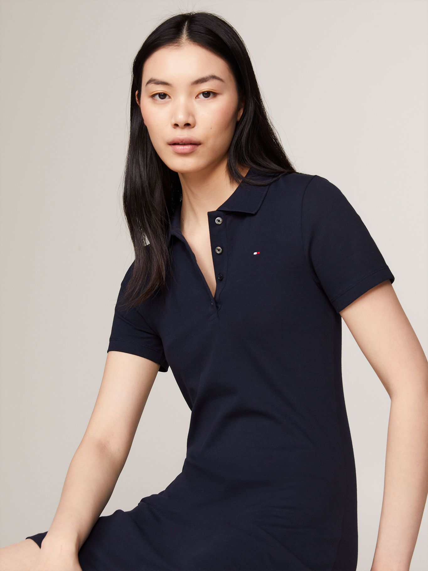 VESTIDO POLO SOLID SLIM FIT - 3