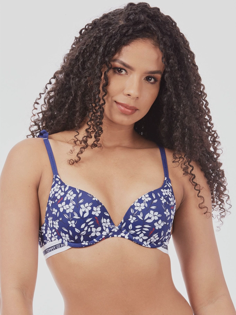 BRASIER MUJER TOMMY HILFIGER MICRO PUSH UP CON LOGO - 1