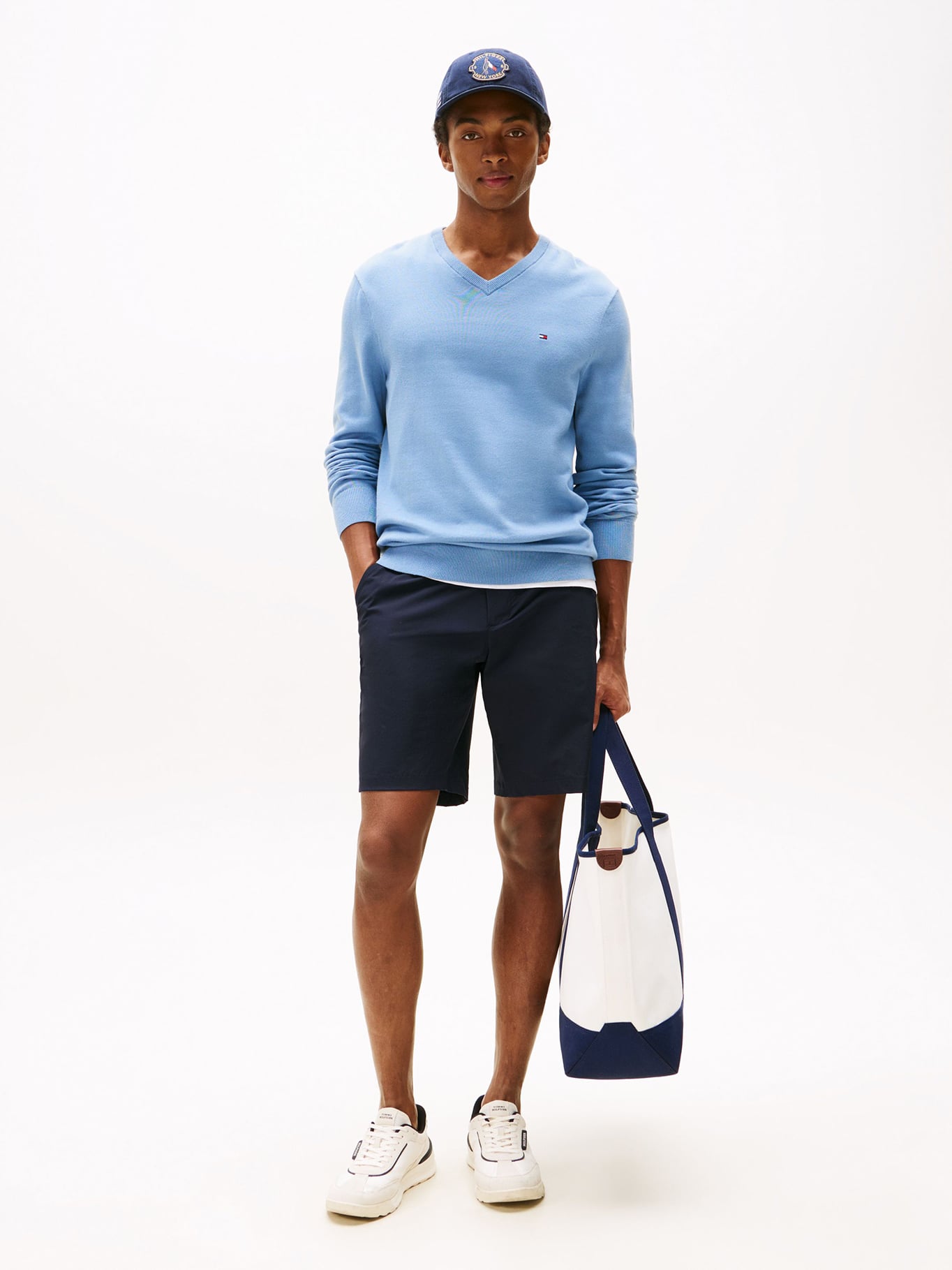 SWEATER BASICO SIGNATURE V-NECK - 2