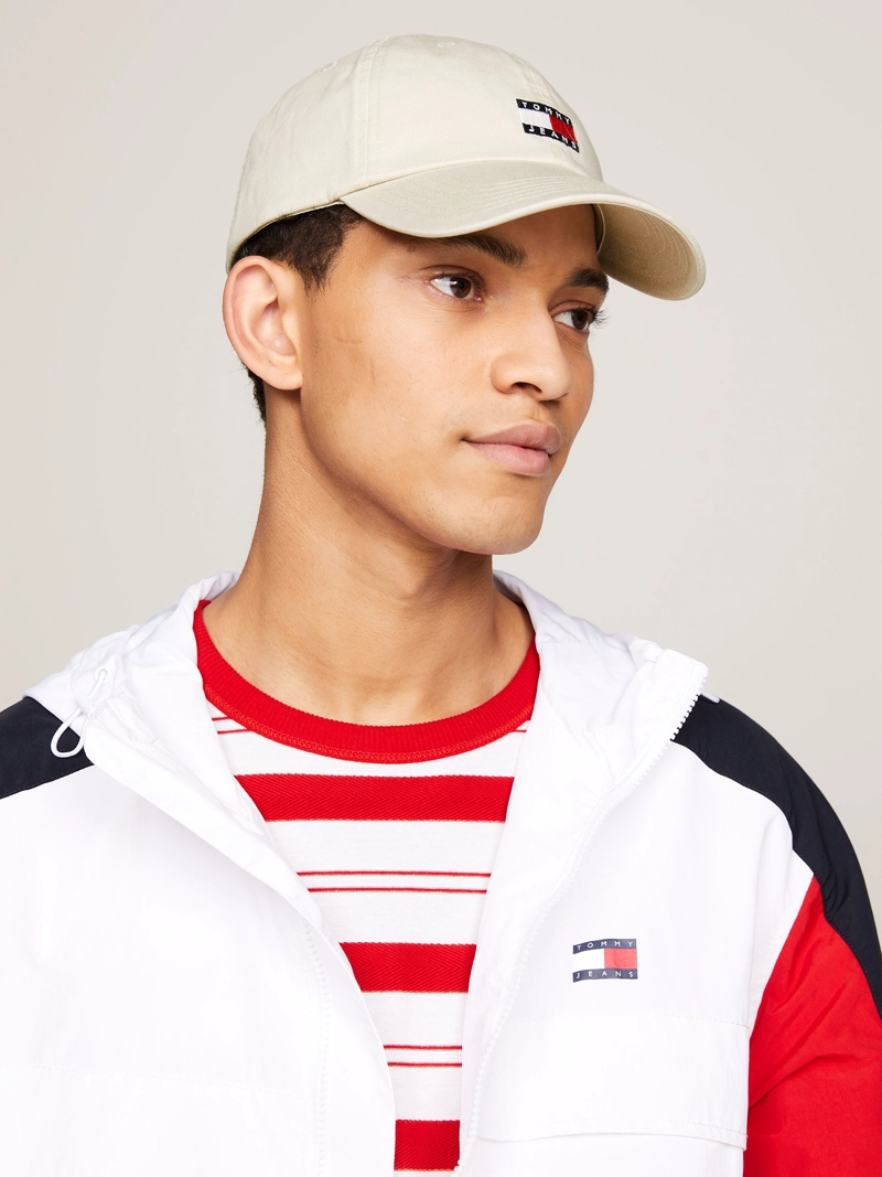 JOCKEY ALGODÓN TOMMY HILFIGER BEIGE HERITAGE CON PARCHE - 2