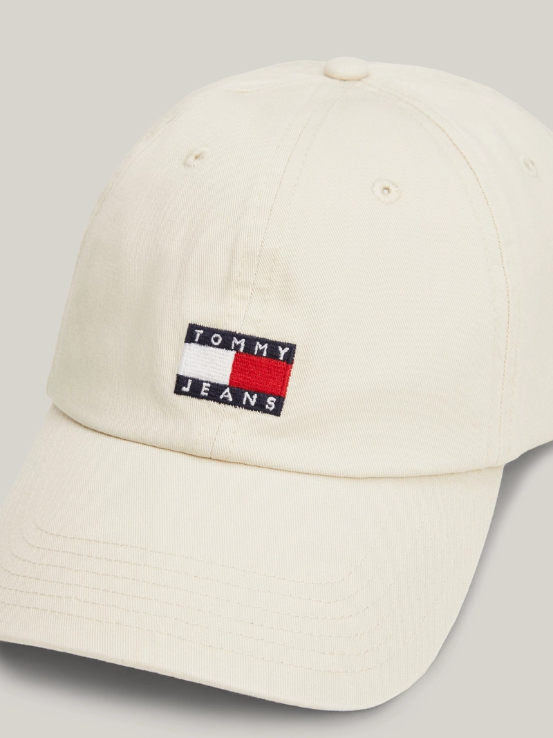 JOCKEY ALGODÓN TOMMY HILFIGER BEIGE HERITAGE CON PARCHE - 3