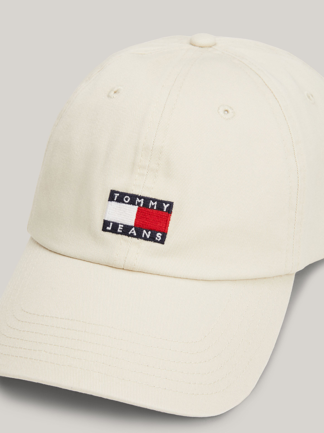 JOCKEY ALGODÓN TOMMY HILFIGER BEIGE HERITAGE CON PARCHE - 3