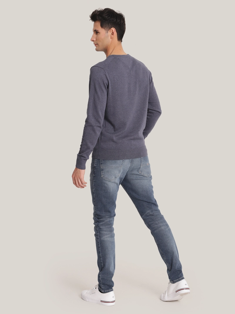 SWEATER BASICO SIGNATURE V-NECK - 3
