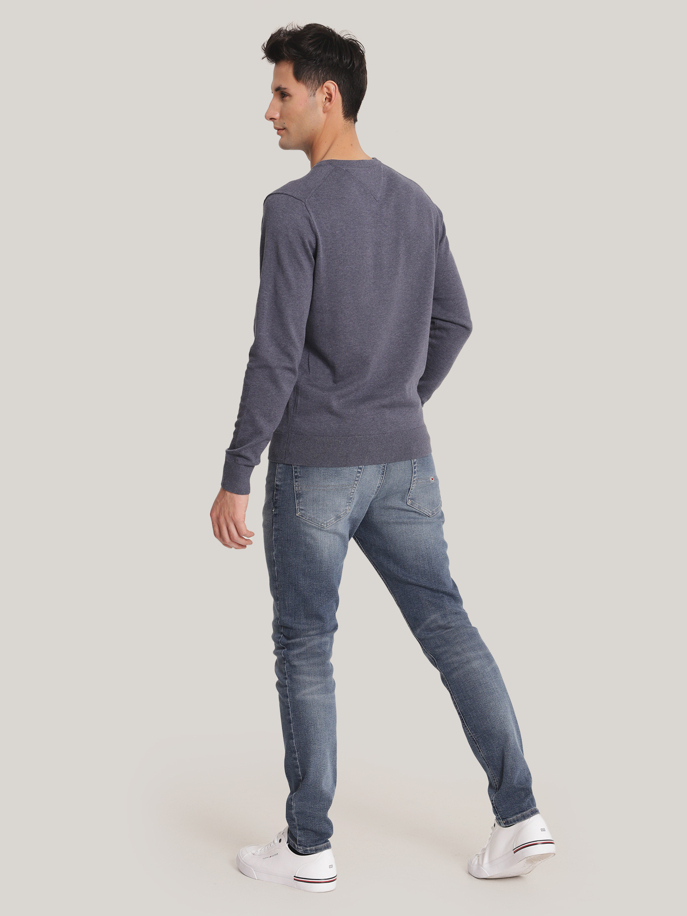 SWEATER BASICO SIGNATURE V-NECK - 3