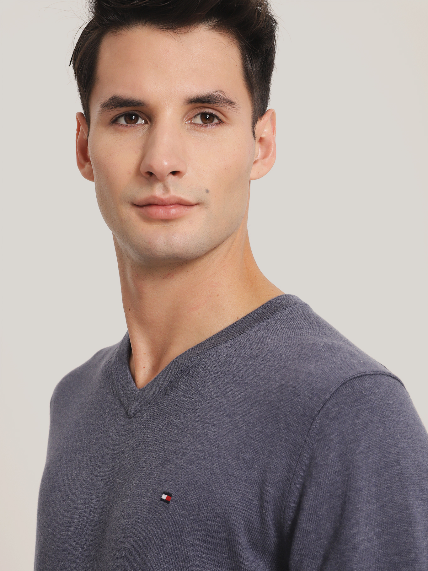 SWEATER BASICO SIGNATURE V-NECK - 4