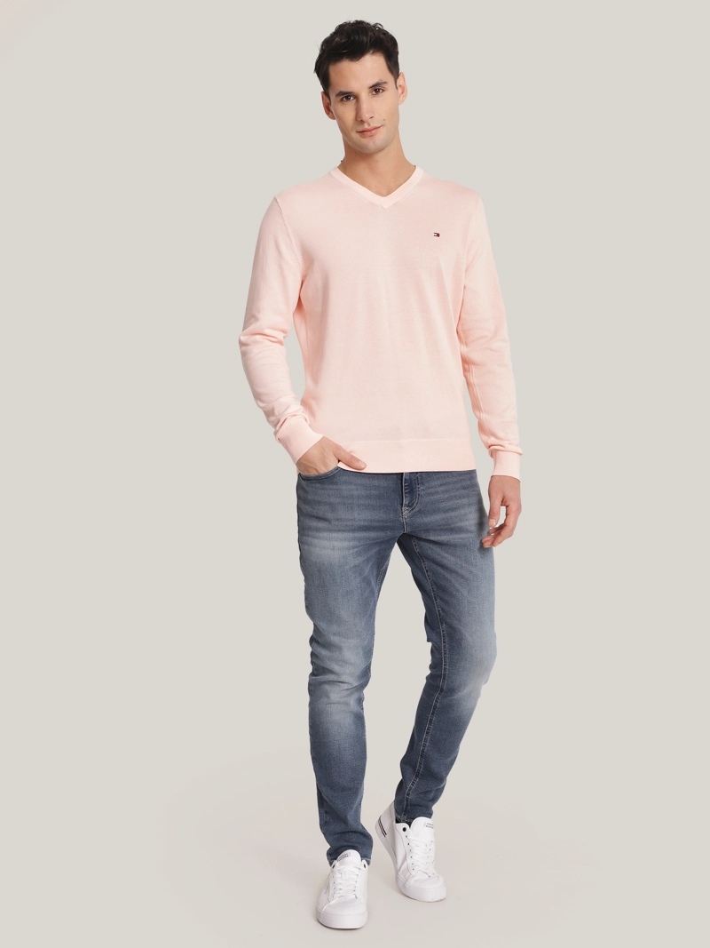 SWEATER BASICO SIGNATURE V-NECK - 2