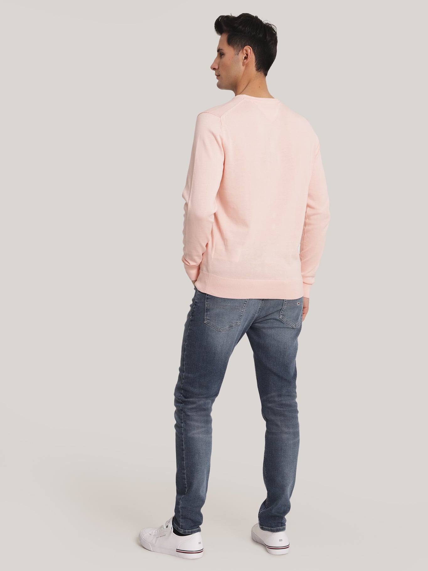 SWEATER BASICO SIGNATURE V-NECK - 3