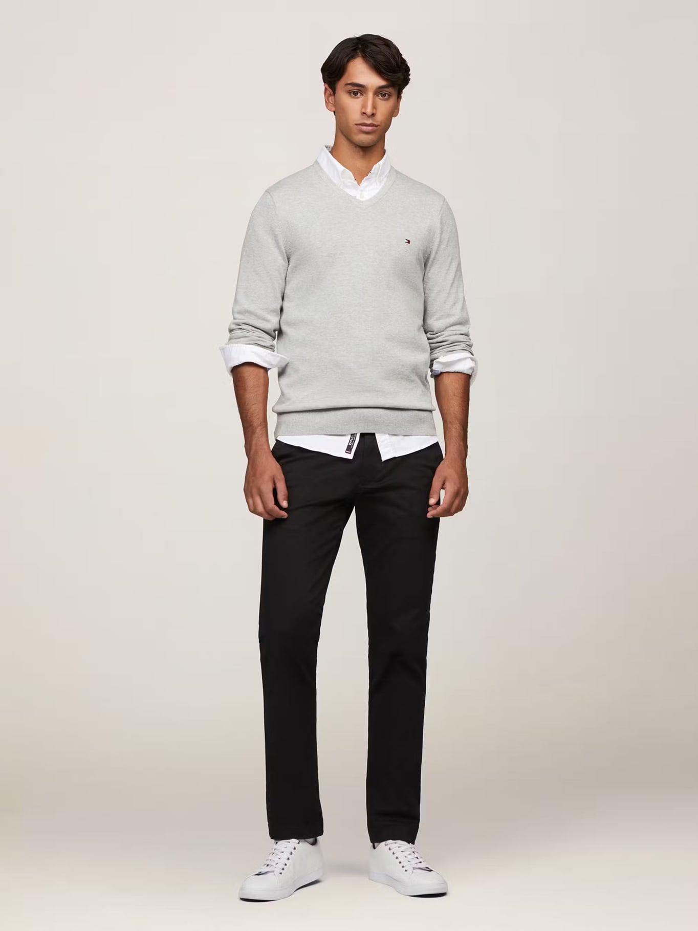 SWEATER BASICO SIGNATURE V-NECK - 2