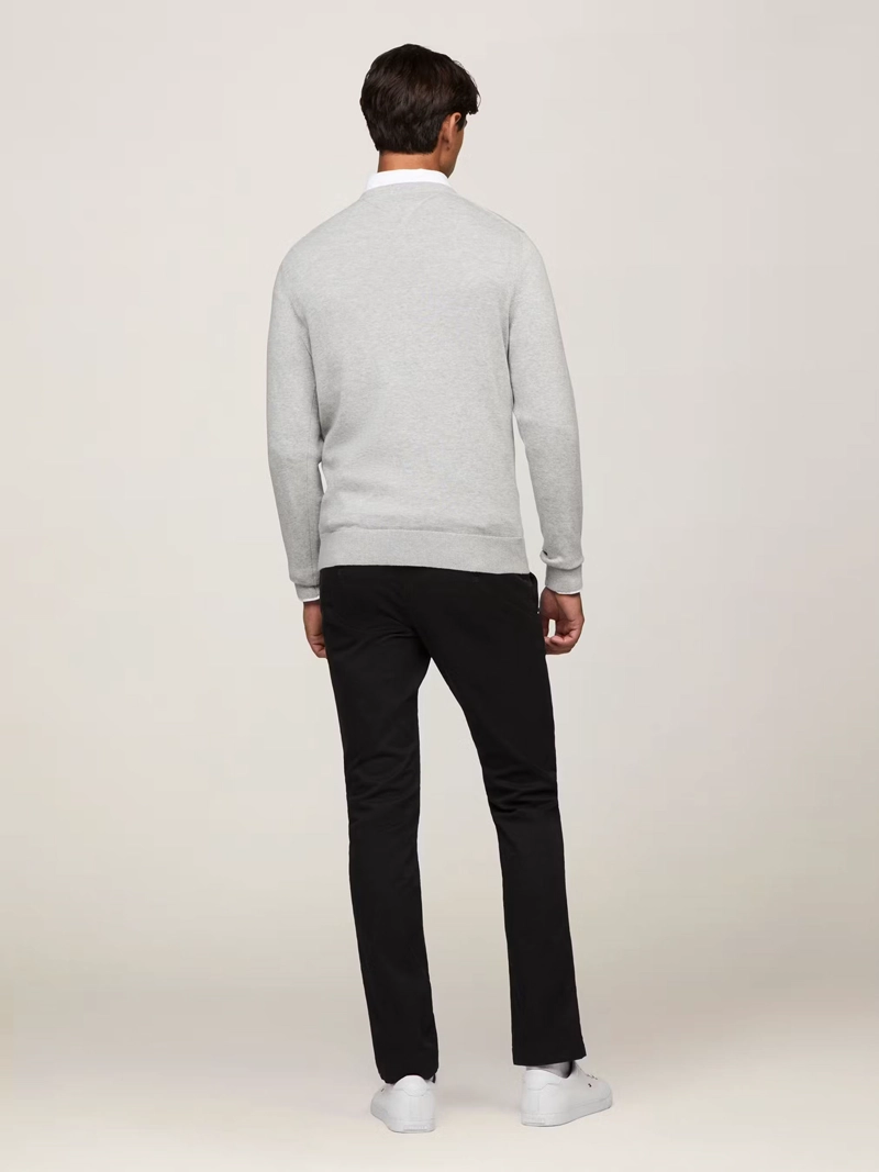 SWEATER BASICO SIGNATURE V-NECK - 3