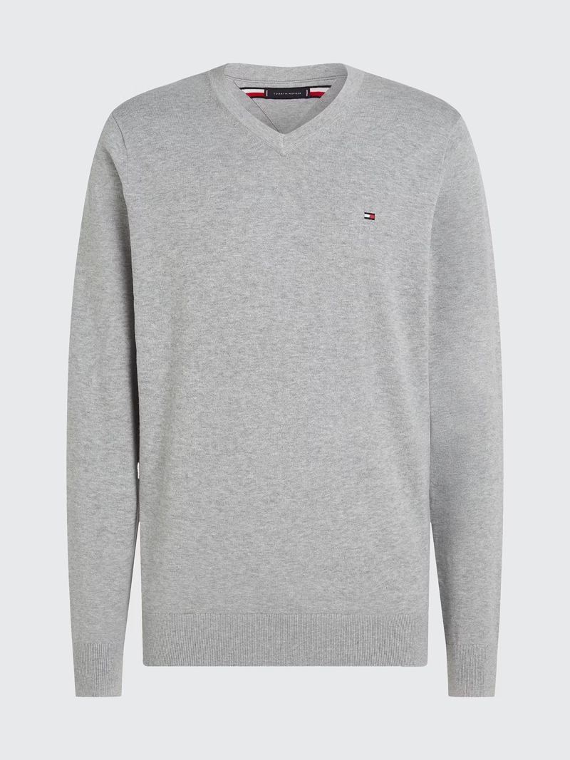 SWEATER BASICO SIGNATURE V-NECK - 5