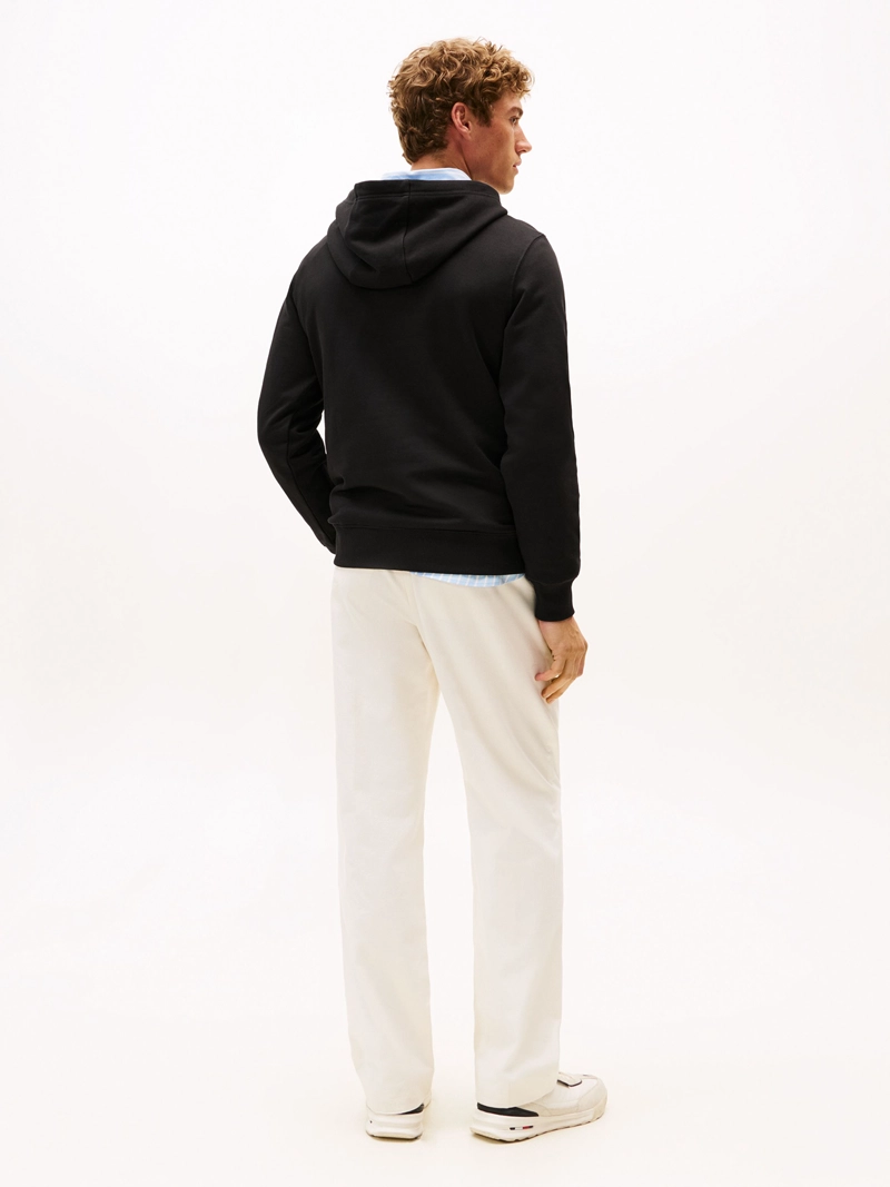 POLERON HOODIE CON LOGO BORDADO - 3