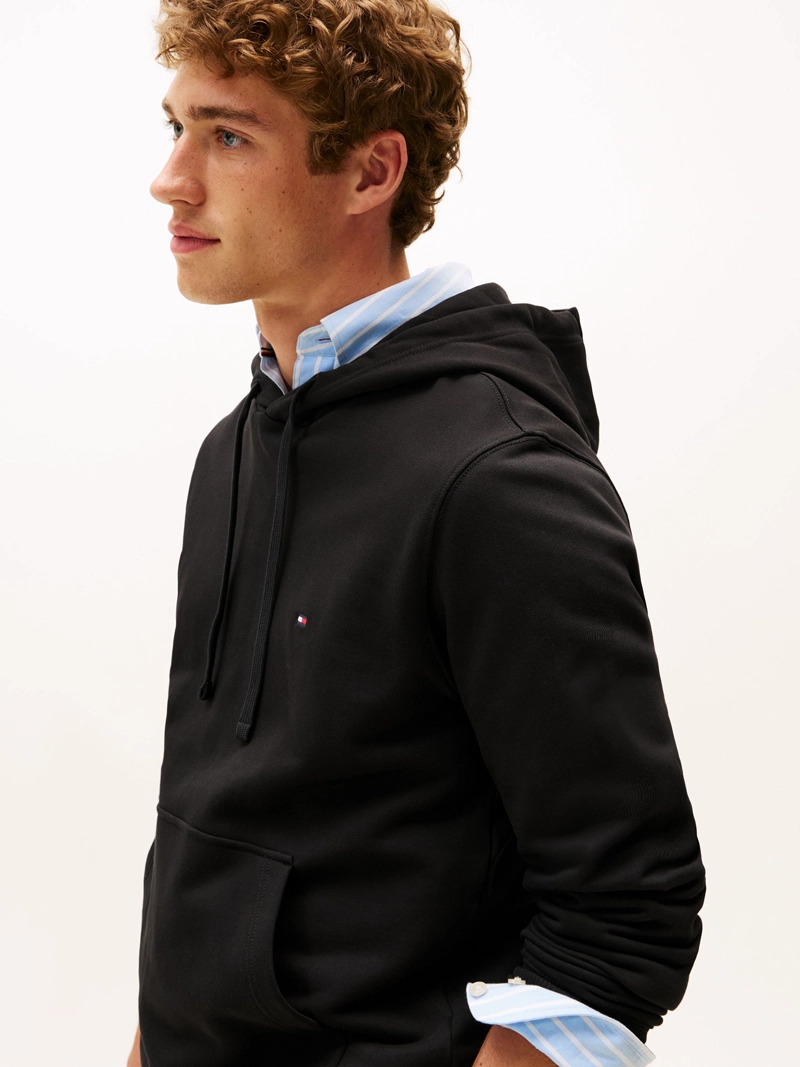 POLERON HOODIE CON LOGO BORDADO - 4