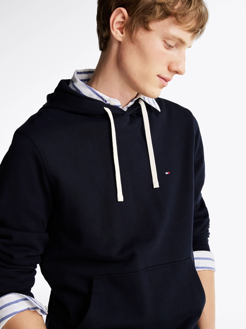 POLERON HOODIE CON LOGO BORDADO - 4