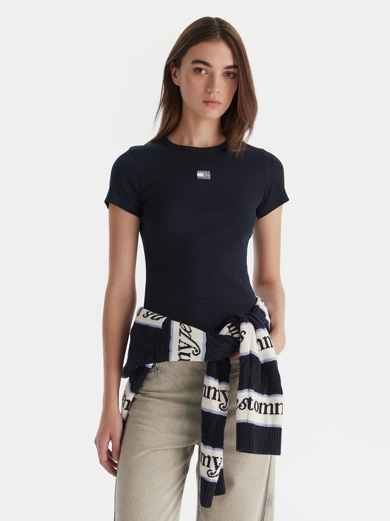 POLERA CON PARCHE SLIM FIT - 1
