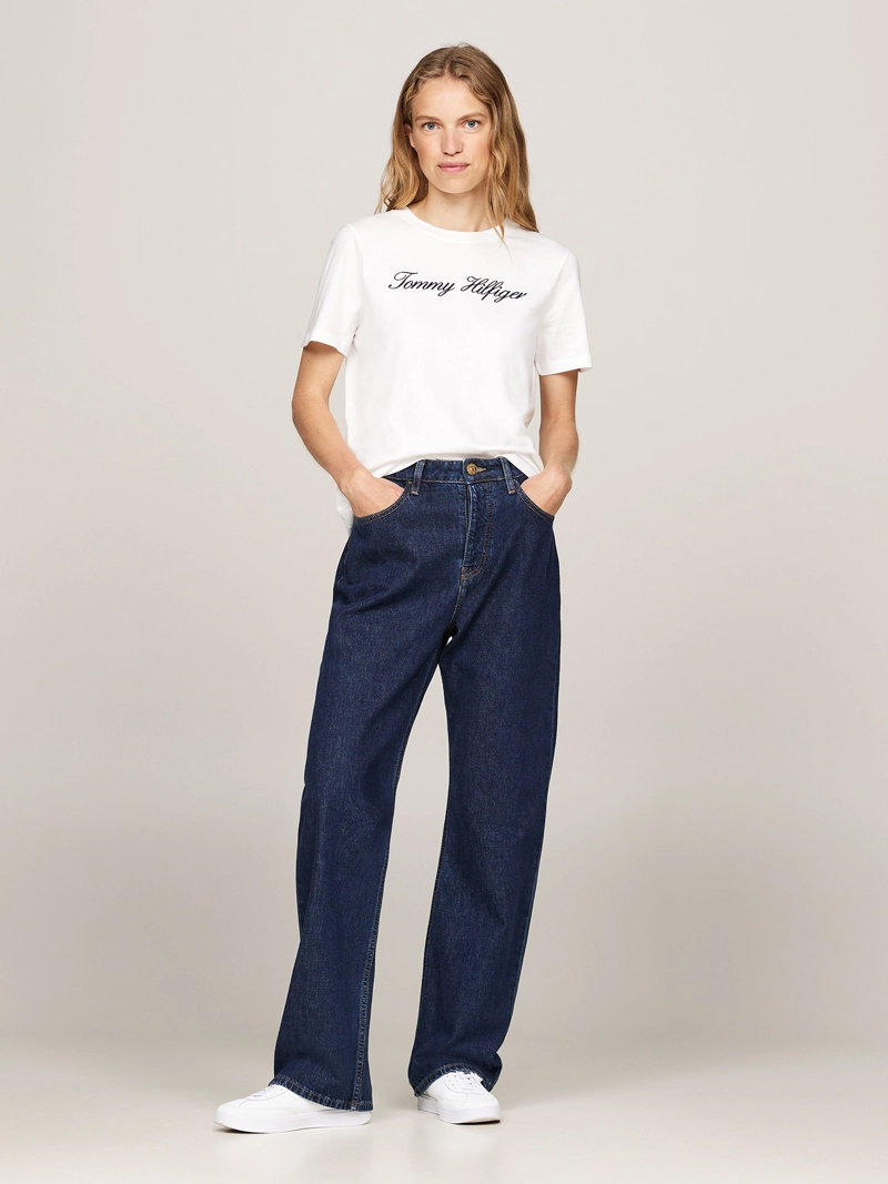 POLERA CON LOGO SCRIPT REGULAR FIT - 2