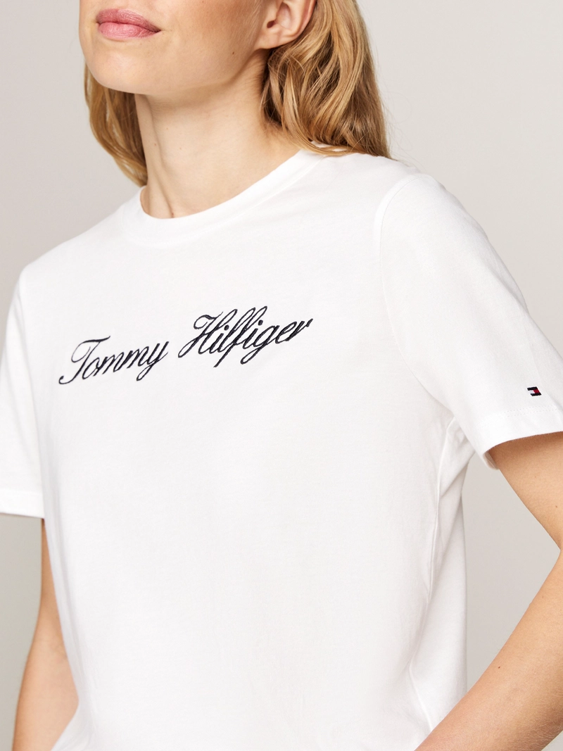 POLERA CON LOGO SCRIPT REGULAR FIT - 4