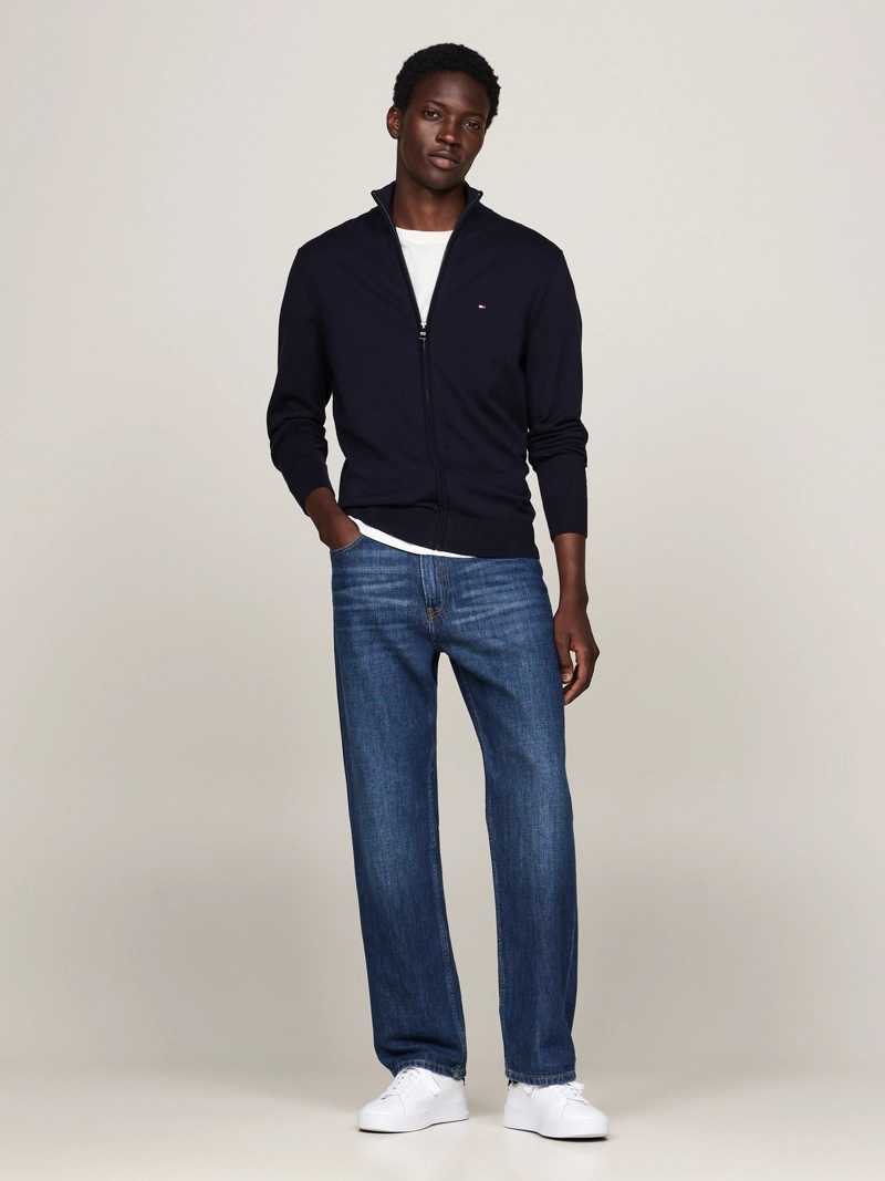 SWEATER ESSENTIAL COTTON CON CIERRE - 2
