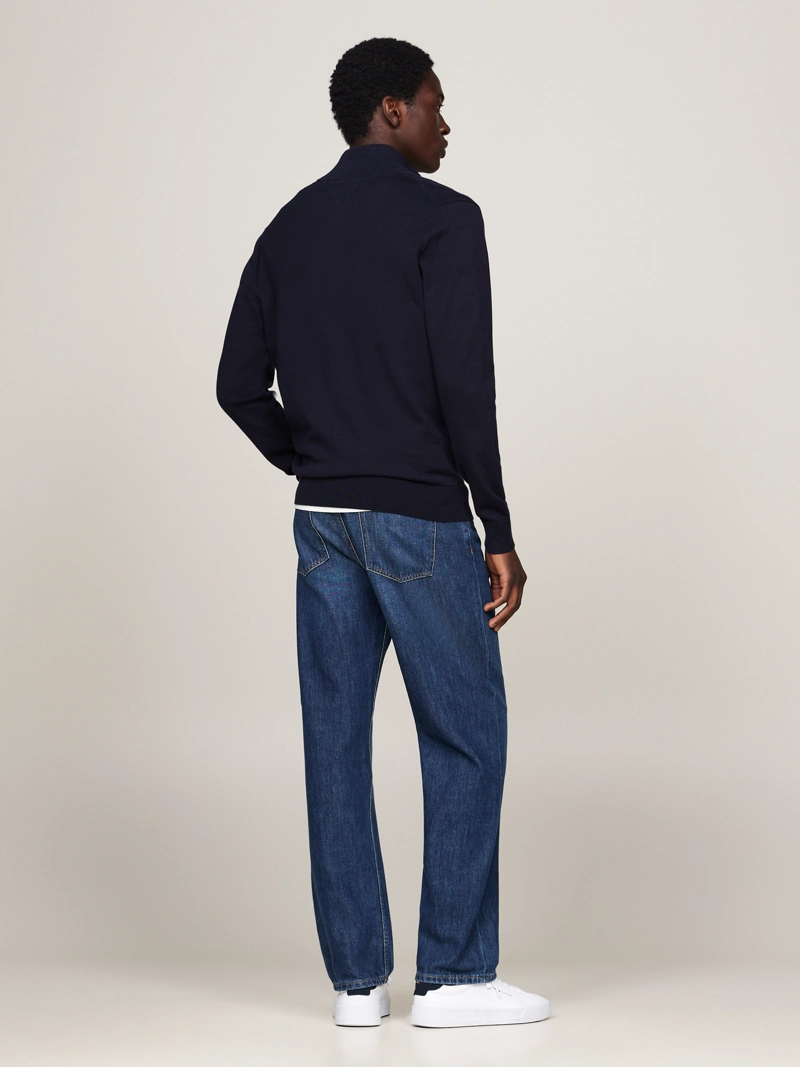 SWEATER ESSENTIAL COTTON CON CIERRE - 3