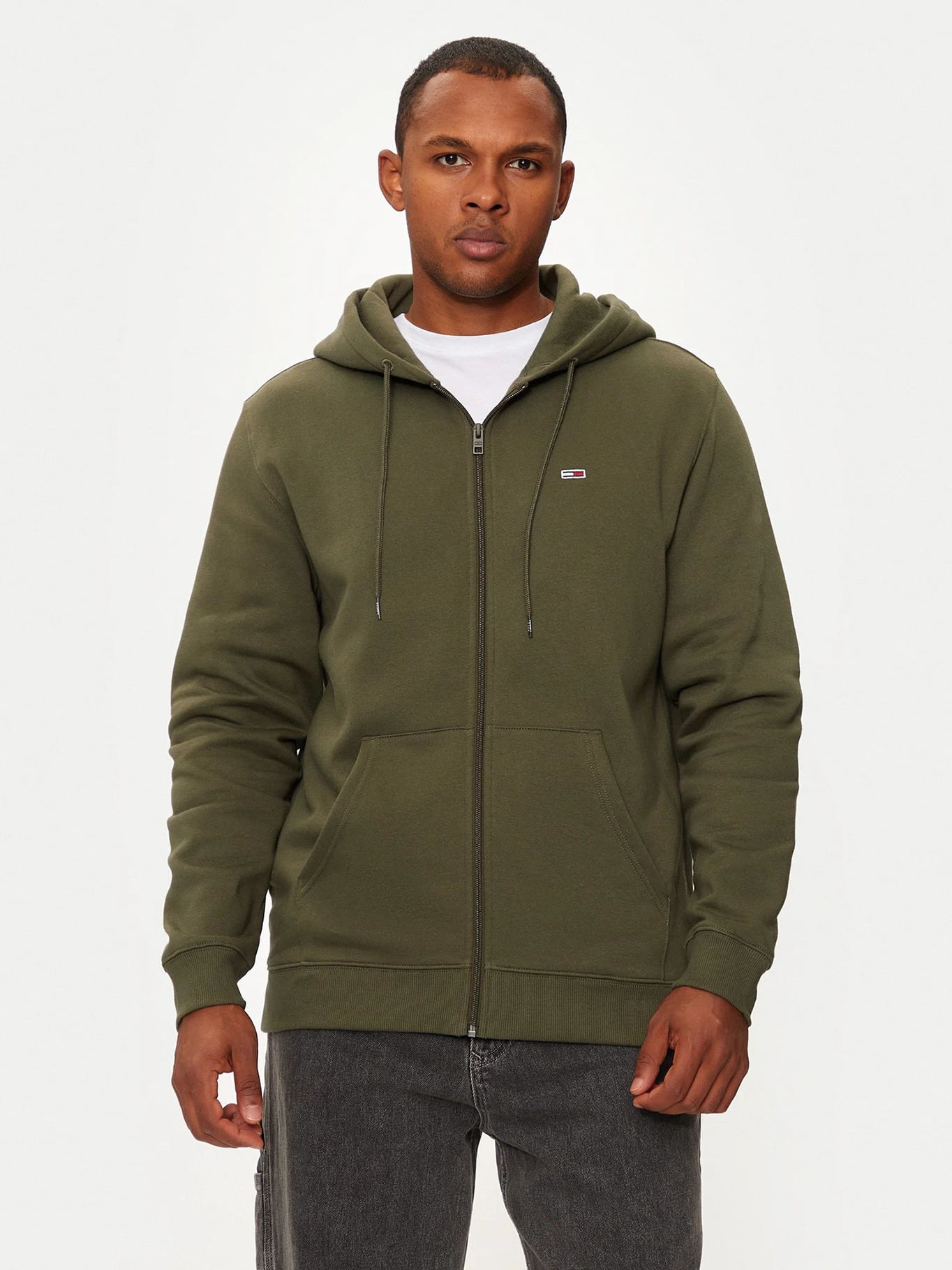 POLERON HOODIE CON CIERRE - 1