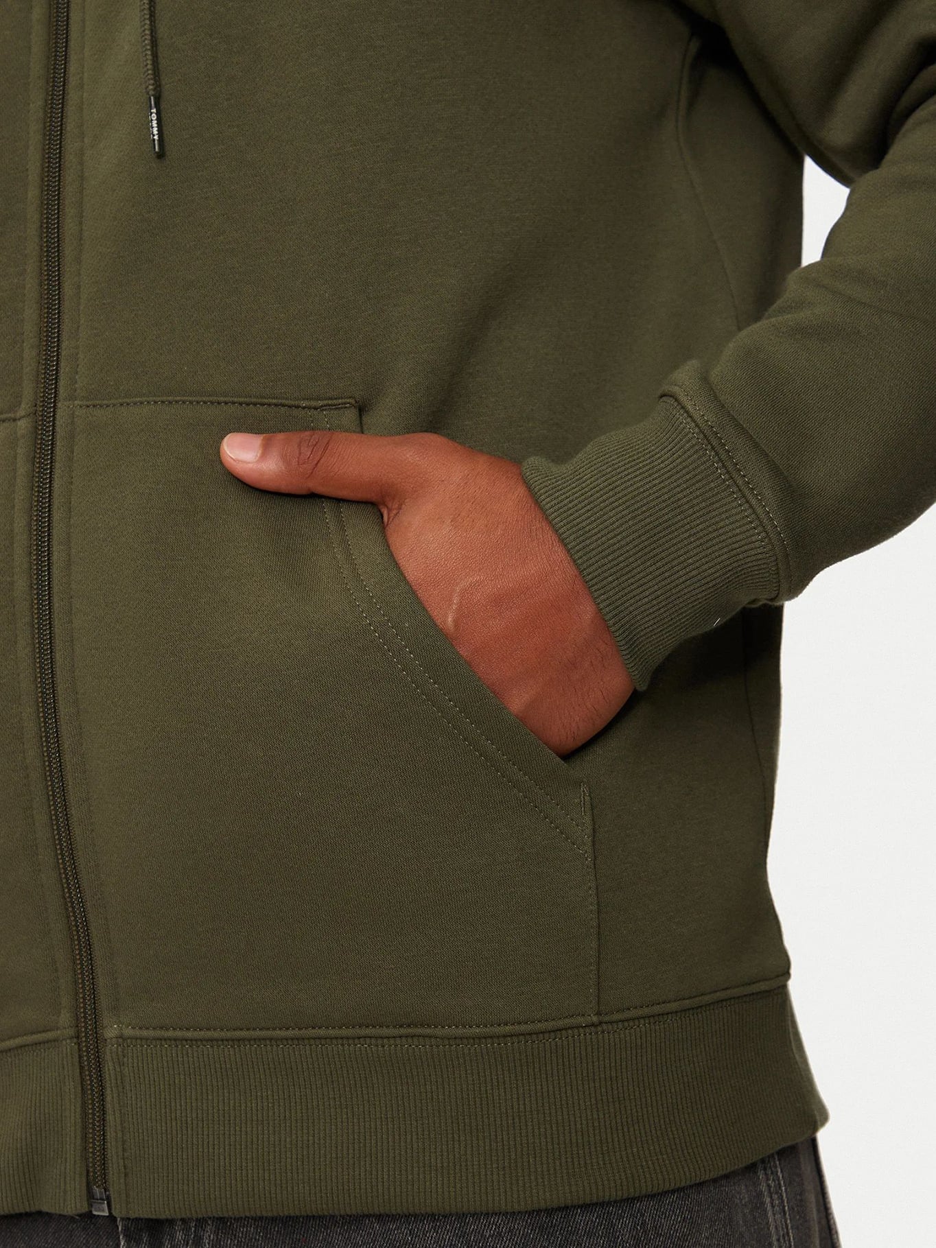 POLERON HOODIE CON CIERRE - 5