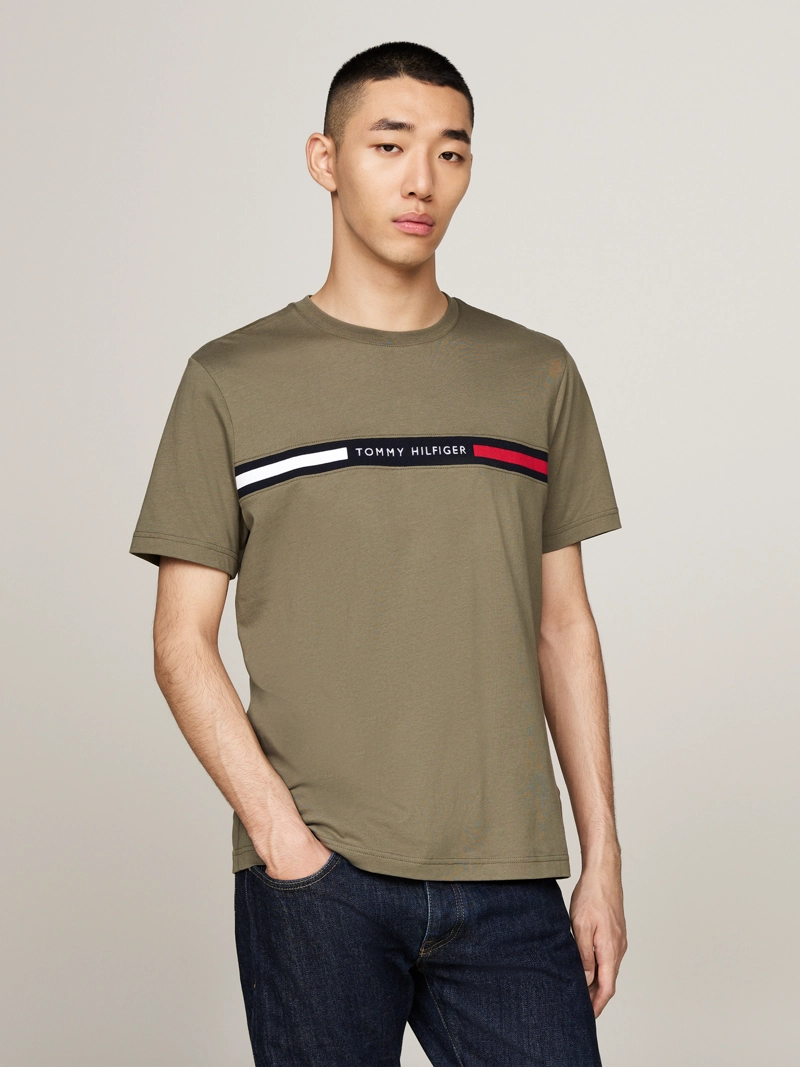 POLERA CHEST INSERT LOGO REGULAR FIT - 1