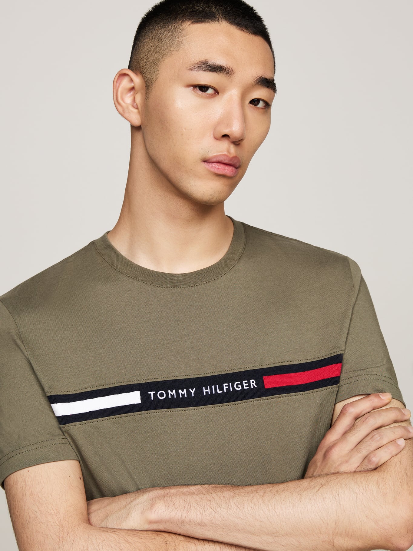 POLERA CHEST INSERT LOGO REGULAR FIT - 4
