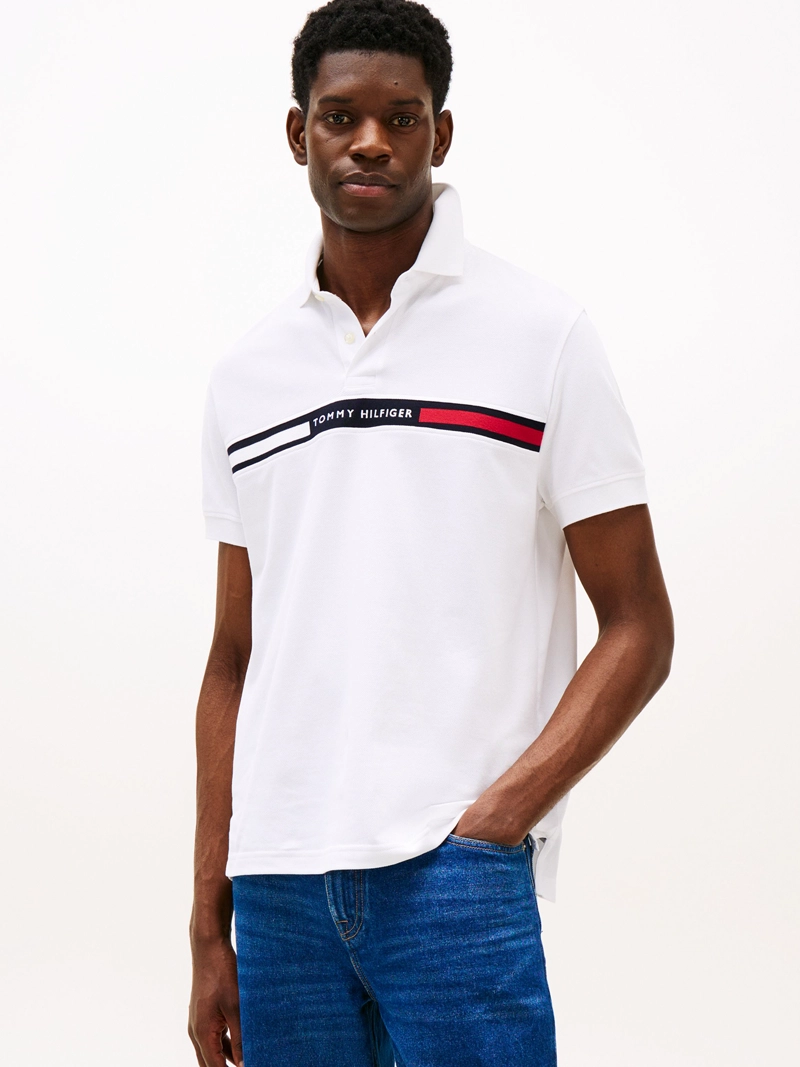 POLO CHEST INSERT LOGO REGULAR FIT - 1