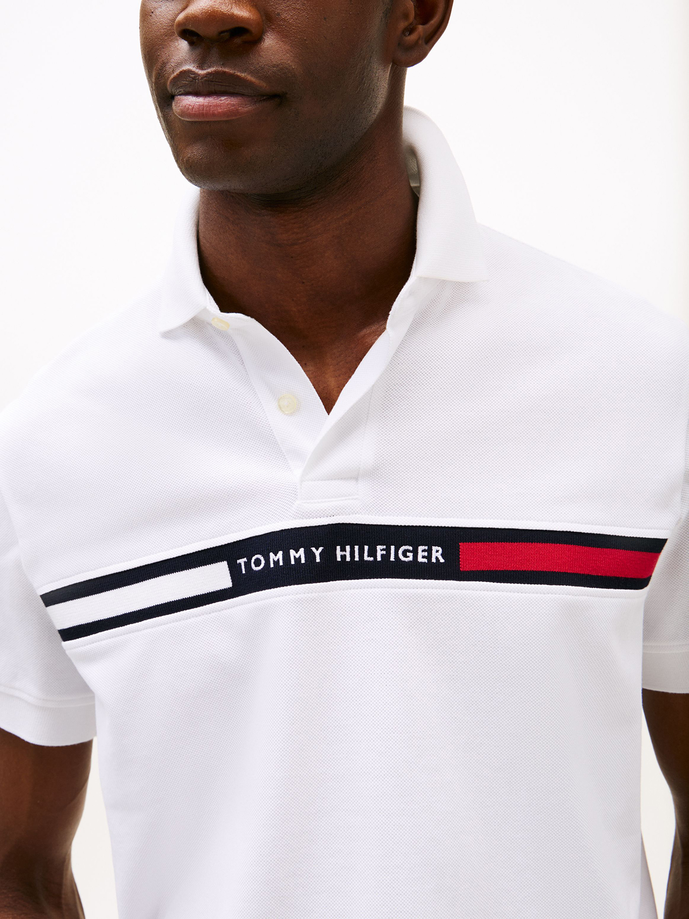 POLO CHEST INSERT LOGO REGULAR FIT - 4