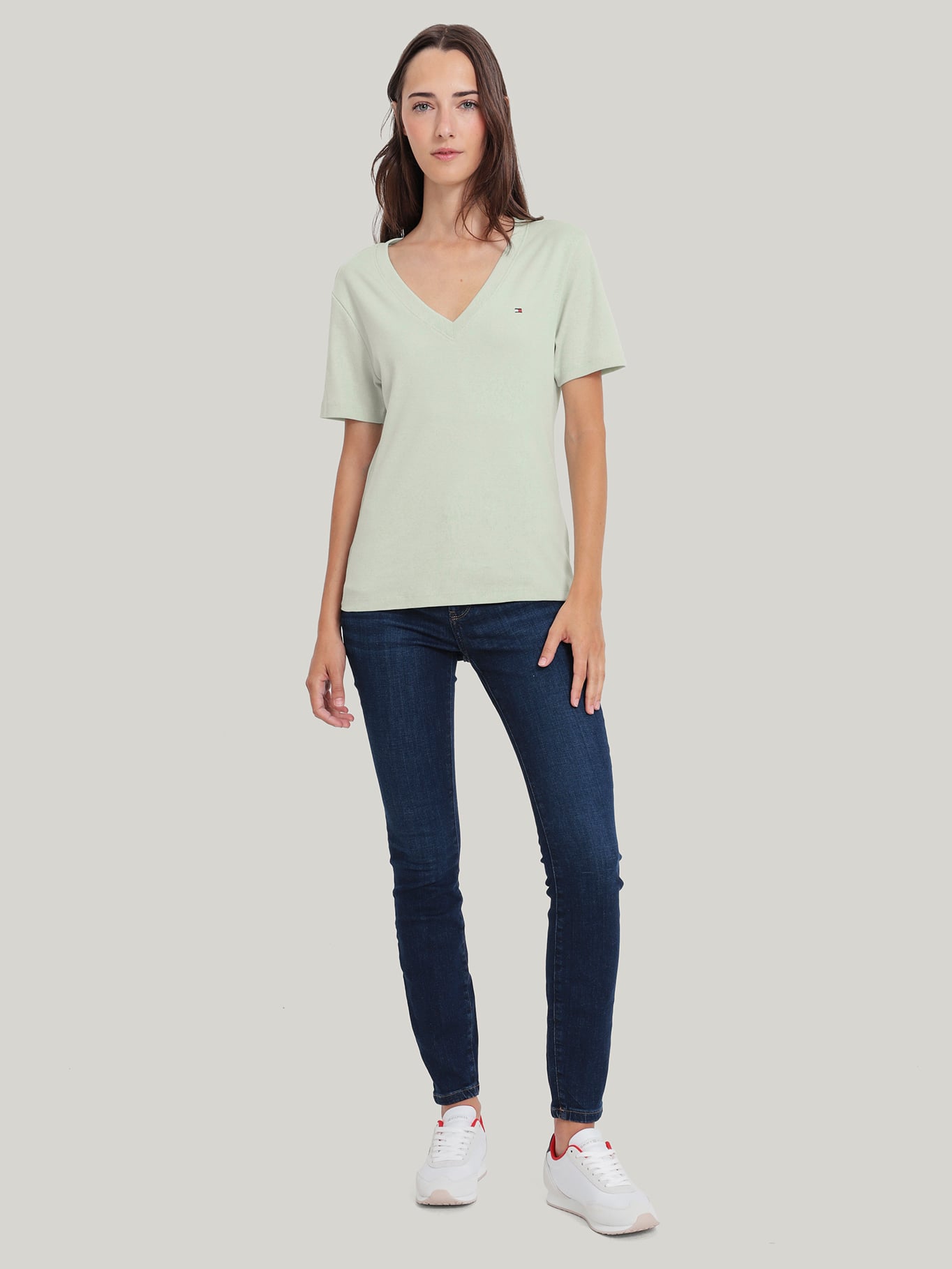 POLERA V-NECK SLIM FIT - 2