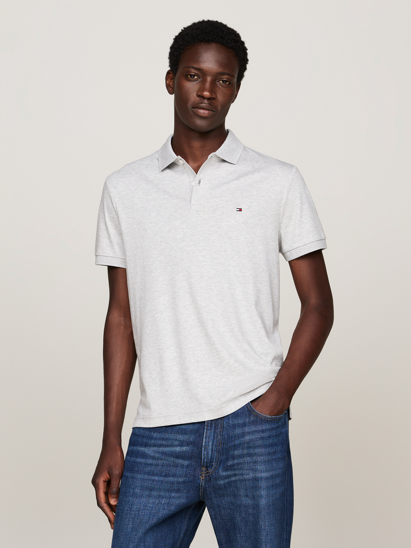 POLO ESSENTIAL LIQUID REGULAR FIT - 1