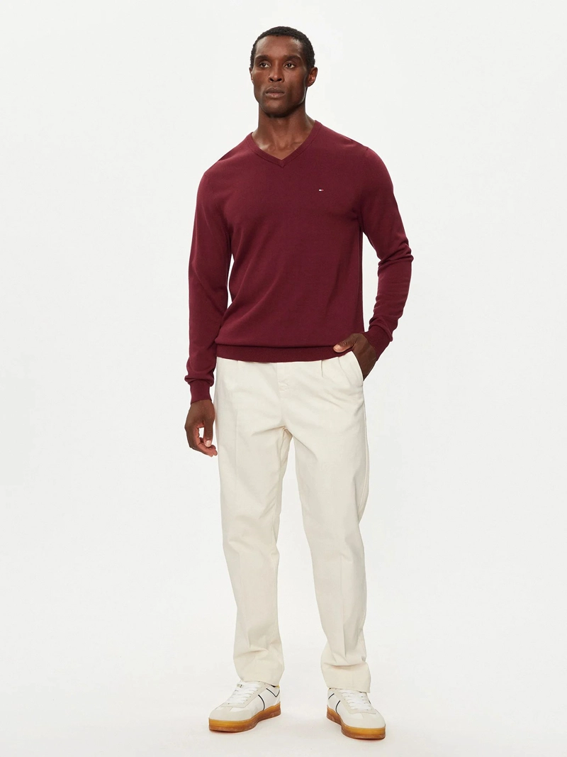 SWEATER BASICO SIGNATURE V-NECK - 2