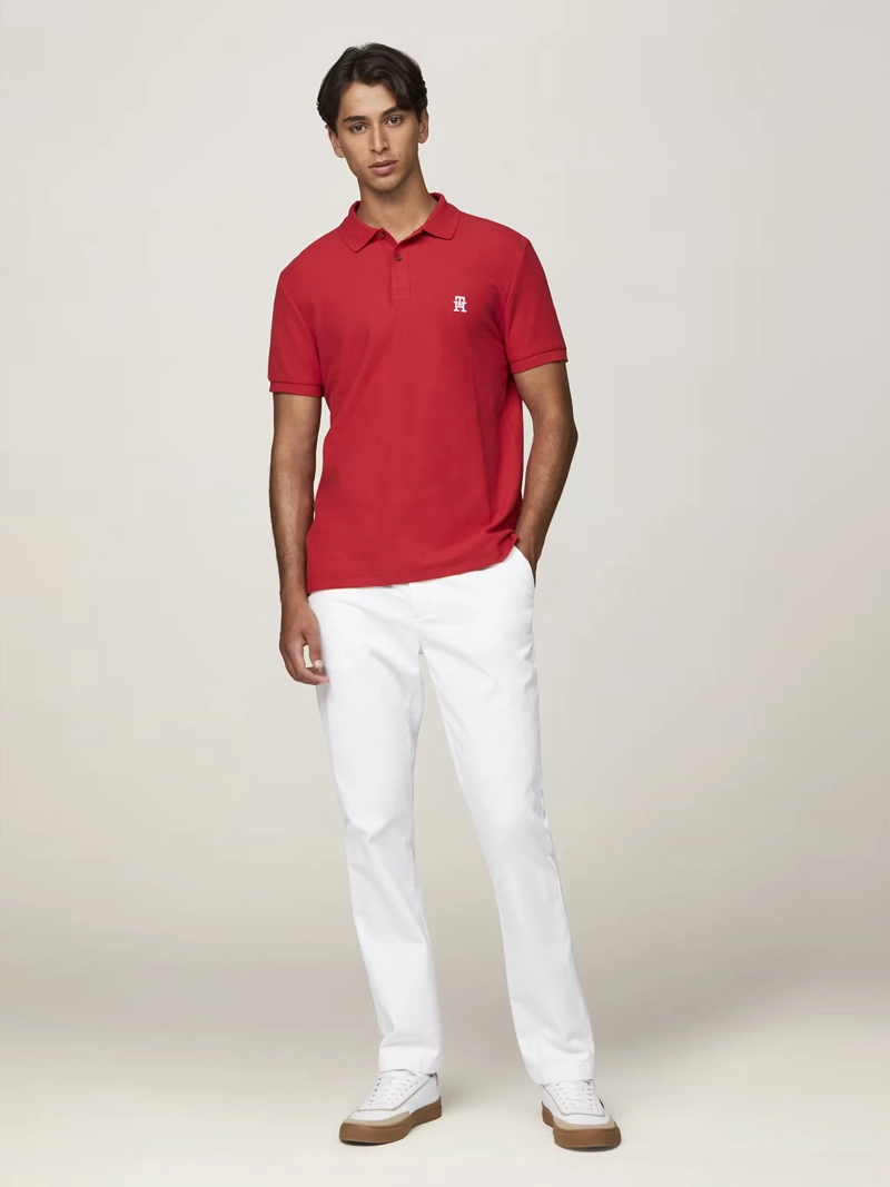 POLO CON LOGO MONOGRAM REGULAR FIT - 2