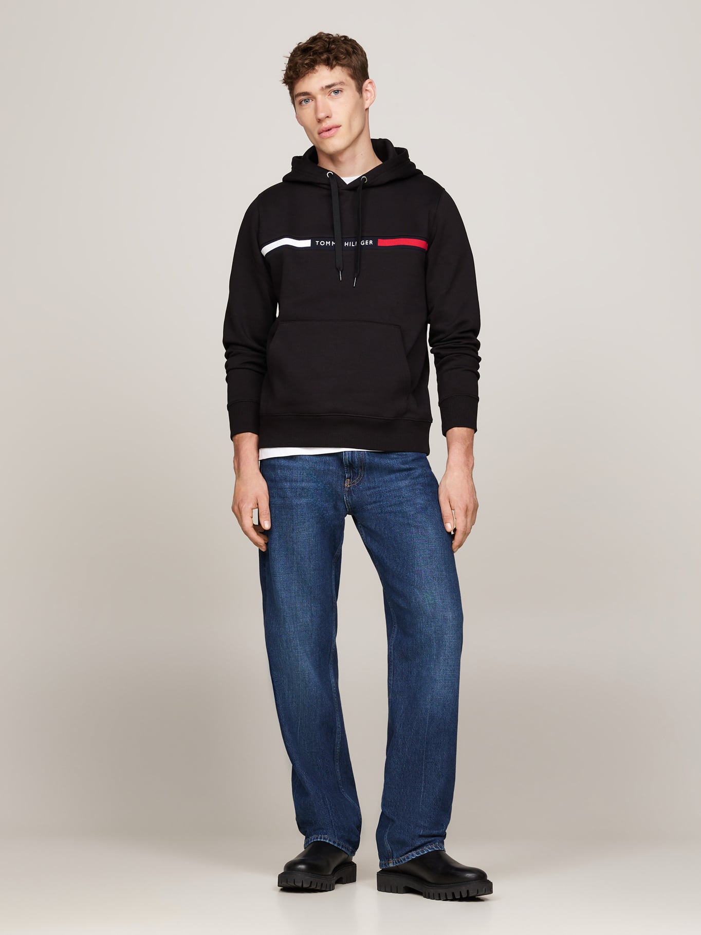 POLERON HOODIE CHEST LOGO - 2
